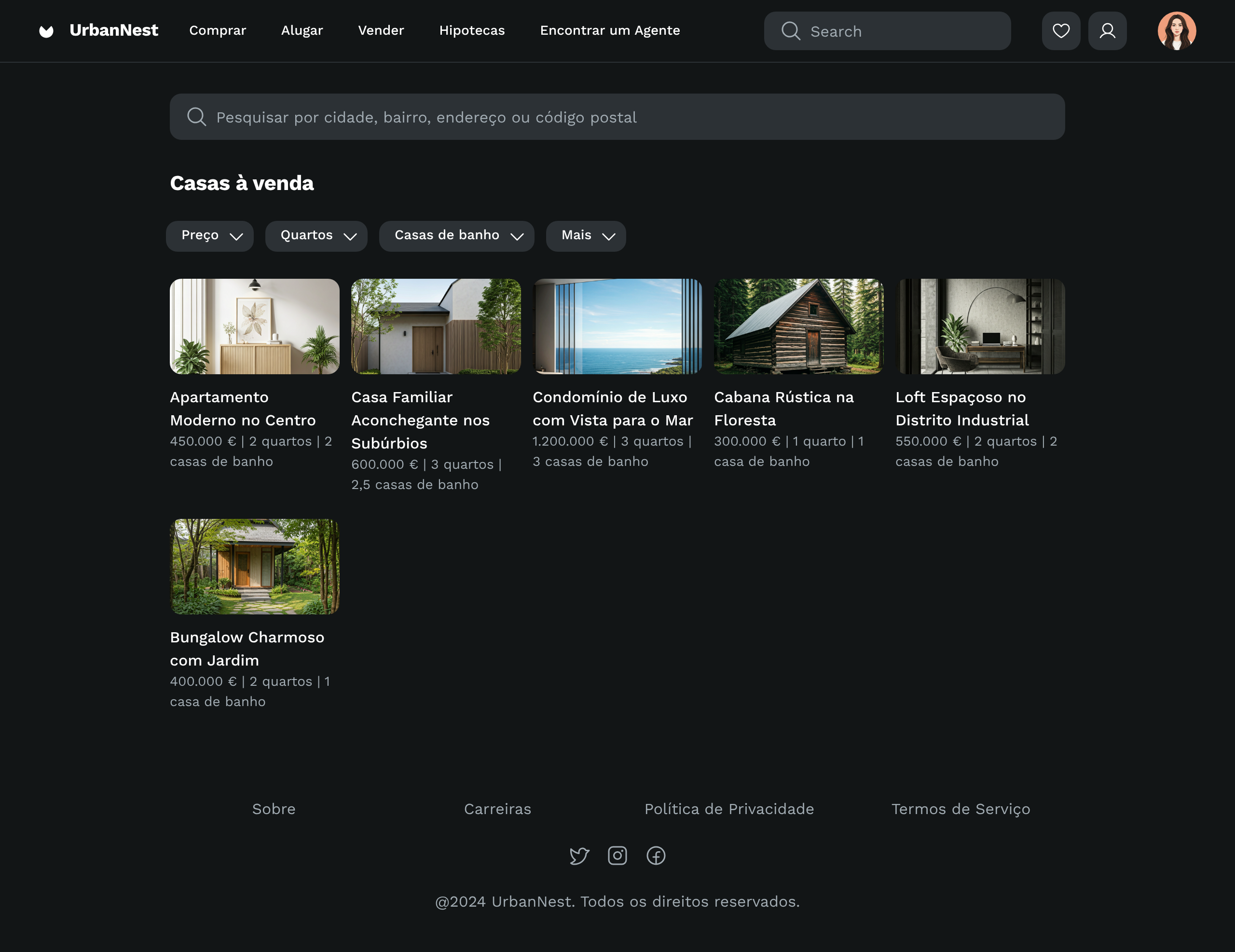 Projeto Imobiliária